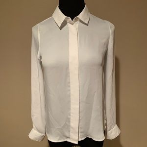 White Button Up Blouse